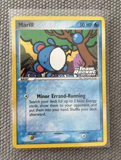 Marill 68/109 Team Rocket Returns Reverse Holo Pokemon Card Stamped - Image 1