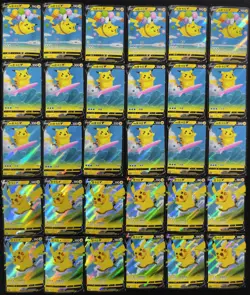 2024 Pokemon TCG S-Chinese Surfing Pikachu V #CSDC 021/024 Holo Lot*30 NE40 - Image 1