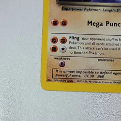 Pokemon TCG Dark Machamp Holo Rare 10/82 Team Rocket WOTC LP - Image 4