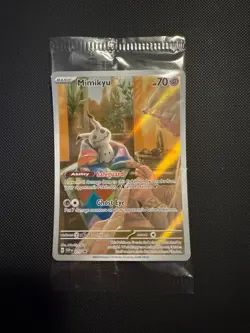 Pokemon TCG Mimikyu Scarlet & Violet Promo Card 075/Promo Factory Sealed - Image 1