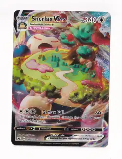 Pokemon Sword & Shield #142/202 Snorlax VMAX - Image 1