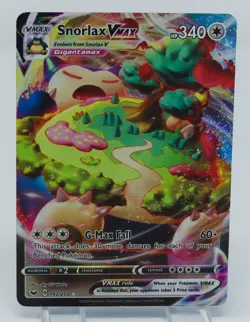 Pokemon Sword & Shield #142/202 Snorlax VMAX - Image 3