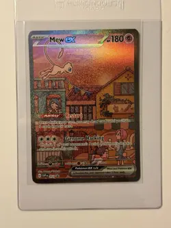 Pokemon TCG Mew EX 053 Black Star Promo 151 UPC Card NM - Image 1