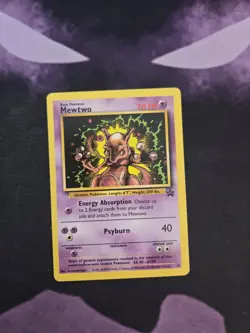 Mewtwo 14 Black Star Movie Promo WOTC Wizards Of The Coast Pokemon Card TCG - Image 1