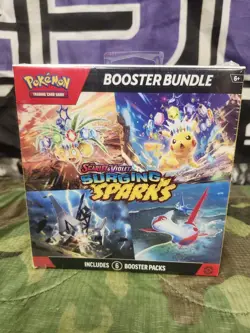 Pokemon TCG Scarlet and Violet Surging Sparks Booster Bundle Factory Sealed - Image 1