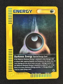 Pokemon Darkness Energy 158/165 Expedition Base Set Rare Reverse Holo 2002 - Image 1
