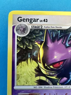 Pokemon TCG Gengar 18/100 Stormfront Rare Non Holo 2008 LP - Image 3