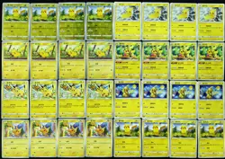 2025 Pokemon TCG S-Chinese 151C Pikachu Holo C Common Lot*32 NE40 - Image 1