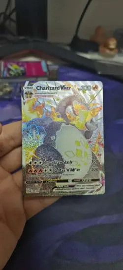 Charizard VMAX Shining Fates Full Art SV107/SV122 pokemon card JM64 - Image 1