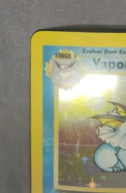 *NEAR MINT* Rare Holographic Pokemon Jungle Set Vaporeon 12/64 (Unltd, English) - Image 2