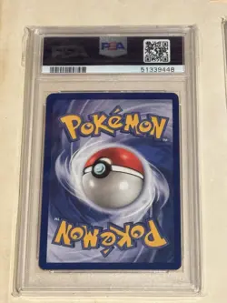 1999 Pokemon Base Set Machoke #34 PSA 9 Mint WOTC Vintage Graded Card MINT CLEAN - Image 2