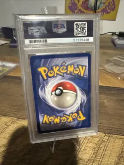 1999 Pokemon Base Set Machoke #34 PSA 9 Mint WOTC Vintage Graded Card MINT CLEAN - Image 4