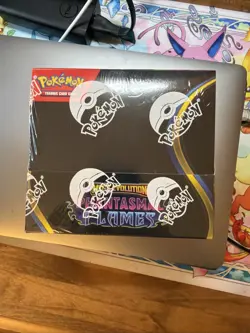 Pokemon TCG Phantasmal Flames Factory Sealed Booster Box - Image 1