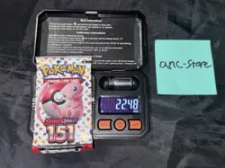 Super Heavy!! 22.48g Pokemon 151 Booster Pack 🔥🔥 Sealed New M3 - Image 1