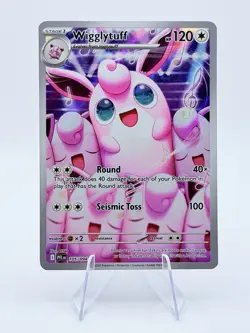 Wigglytuff 105/094 Holo Illustration Rare Phantasmal Flames Pokemon TCG NM - Image 1