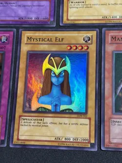 Yugioh Flame Swordsman Celtic Mystical 5X LOB Super Rare Original 02-03 Unl NM - Image 5