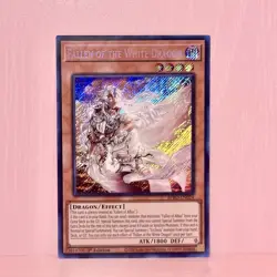 YuGiOh! Fallen of the White Dragon (Secret) BPRO-EN024 1st Ed NM Burst Protocol - Image 2