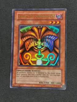 Yugioh Exodia The Forbidden One LOB-124 Ultra Rare Original 02-03 Unlimited NM+ - Image 3