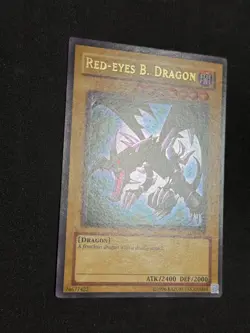 Yugioh Red-Eyes B. Dragon LOB-070 Ultra Rare Original 02-03 Unlimited NM+ - Image 2