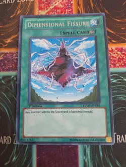 Yu-Gi-Oh! Dimensional Fissure RYMP-EN081 Secret Rare 1st Edition Near Mint - Image 1