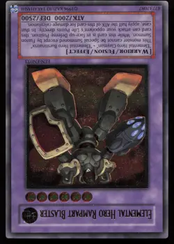 Elemental Hero Rampart Blaster EEN-EN033 Ultimate Rare EURO Unlimited Yu-Gi-Oh - Image 1