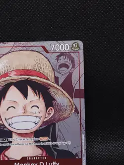 Monkey D Luffy (Alternate Art) P-001 25th Anniversary One Piece Promo #2 - Image 3