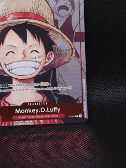 Monkey D Luffy (Alternate Art) P-001 25th Anniversary One Piece Promo #2 - Image 4