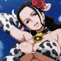 One Piece Viola Sexy Hot Anime Waifu Girl Doujin Lewd Goddess Glitter Art Card - Image 3