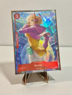 One Piece TCG Stussy ST21-006 Alt Art FOIL - Image 1