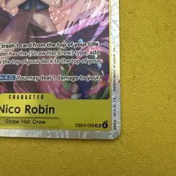Extra Booster: One Piece Heroines Edition #EB03-055 Nico Robin (055) - Image 5