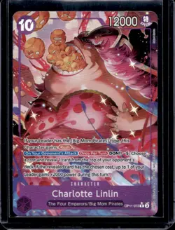 2025 One Piece A Fist of Divine Speed Charlotte Linlin Alternate Art #OP11-073 - Image 1