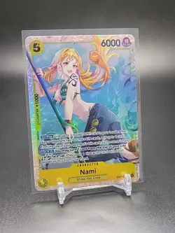 Nami One Piece EB03-053 Extra Booster Heroines Edition SR Super Rare NM - Image 3