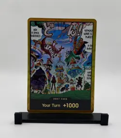 One Piece CCG - OP14 Egghead Gold DON - The Azure Sea's Seven NM/M - Image 1