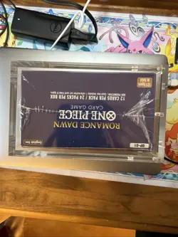 One Piece OP-01 Romance Dawn SEALED Booster Box English White Bottom w/ Acrylic - Image 5