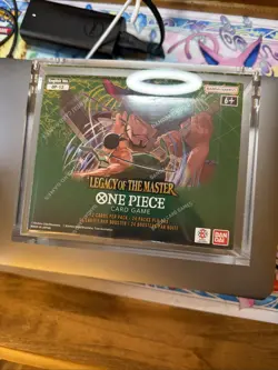 ONE PIECE LEGACY OF THE MASTER BOOSTER BOX OP12 English Sealed With Acrylic - Image 1