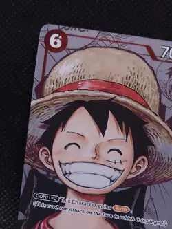 Monkey.D.Luffy (Alternate Art) P-001 25th Anniversary One Piece Promo #1 - Image 2