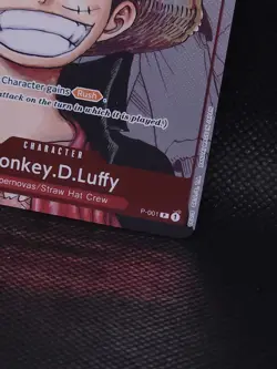 Monkey.D.Luffy (Alternate Art) P-001 25th Anniversary One Piece Promo #1 - Image 4