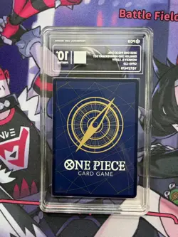 MONKEY D. LUFFY One Piece Chinese 2nd Anniversary OP05-119 PCG 10 PRISTINE JE21 - Image 2