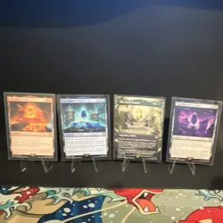 Mtg FFII Legendary Artifact Card Lot Fire Water Earth Darkness English - Image 1