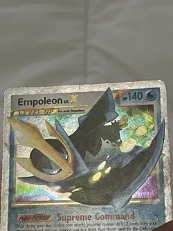 2007 Pokemon Empoleon LV.X Reverse Holo Rare Lot x2 Diamond And Pearls TCG Card - Image 3