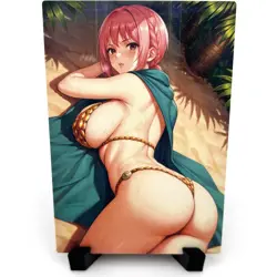 One Piece Rebecca Sexy Hot Bikini Anime Waifu Girl Lewd Goddess Story Art Card - Image 1
