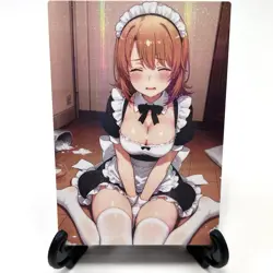 OreGairu Iroha Isshiki Sexy Anime Waifu Maid Girl Lewd Goddess Story Art Card - Image 2