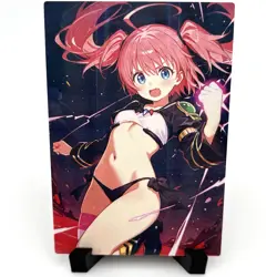 TenSura Milim Nava Sexy Hot Anime Waifu Girl Doujin Lewd Goddess Story Art Card - Image 1