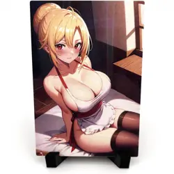 MobuSeka Angelica Rapha Redgrave Sexy Anime Waifu Girl Goddess Story Art Card - Image 1