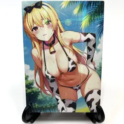 Arifureta Yue Sexy Bikini Anime Waifu Girl Doujin Lewd Goddess Story Art Card - Image 2