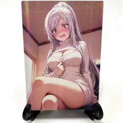 The Eminence in Shadow Alexia Midgar Sexy Hot Anime Waifu Goddess Story Art Card - Image 2