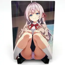 Roshidere Alisa Mikhailovna Kujou Sexy Anime Waifu Girl Lewd Goddess Story Card - Image 1