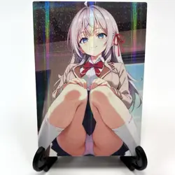 Roshidere Alisa Mikhailovna Kujou Sexy Anime Waifu Girl Lewd Goddess Story Card - Image 2