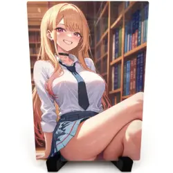My Dress-Up Darling Marin Kitagawa Sexy Anime Waifu Girl Goddess Story Art Card - Image 1