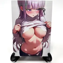 Danganronpa Kyoko Kirigiri Sexy Hot Anime Waifu Girl Lewd Goddess Story Art Card - Image 1